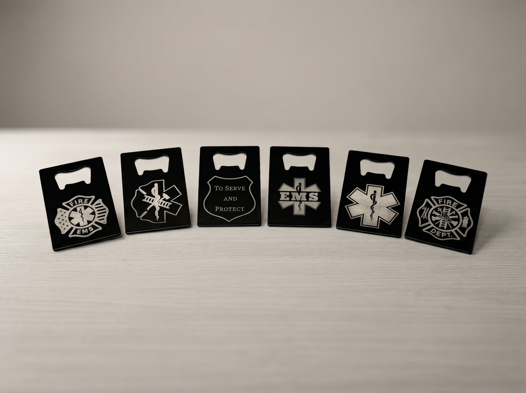 Engraved Wallet Bottle Opener