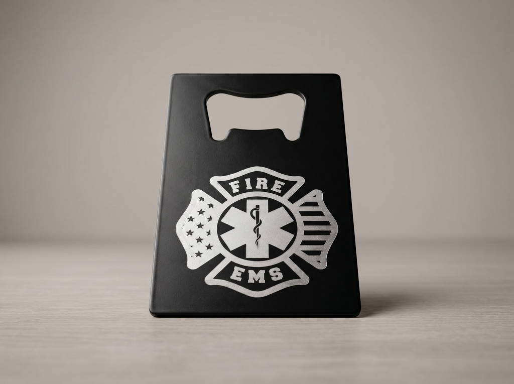 Firefighter Maltese Cross Bottle Opener