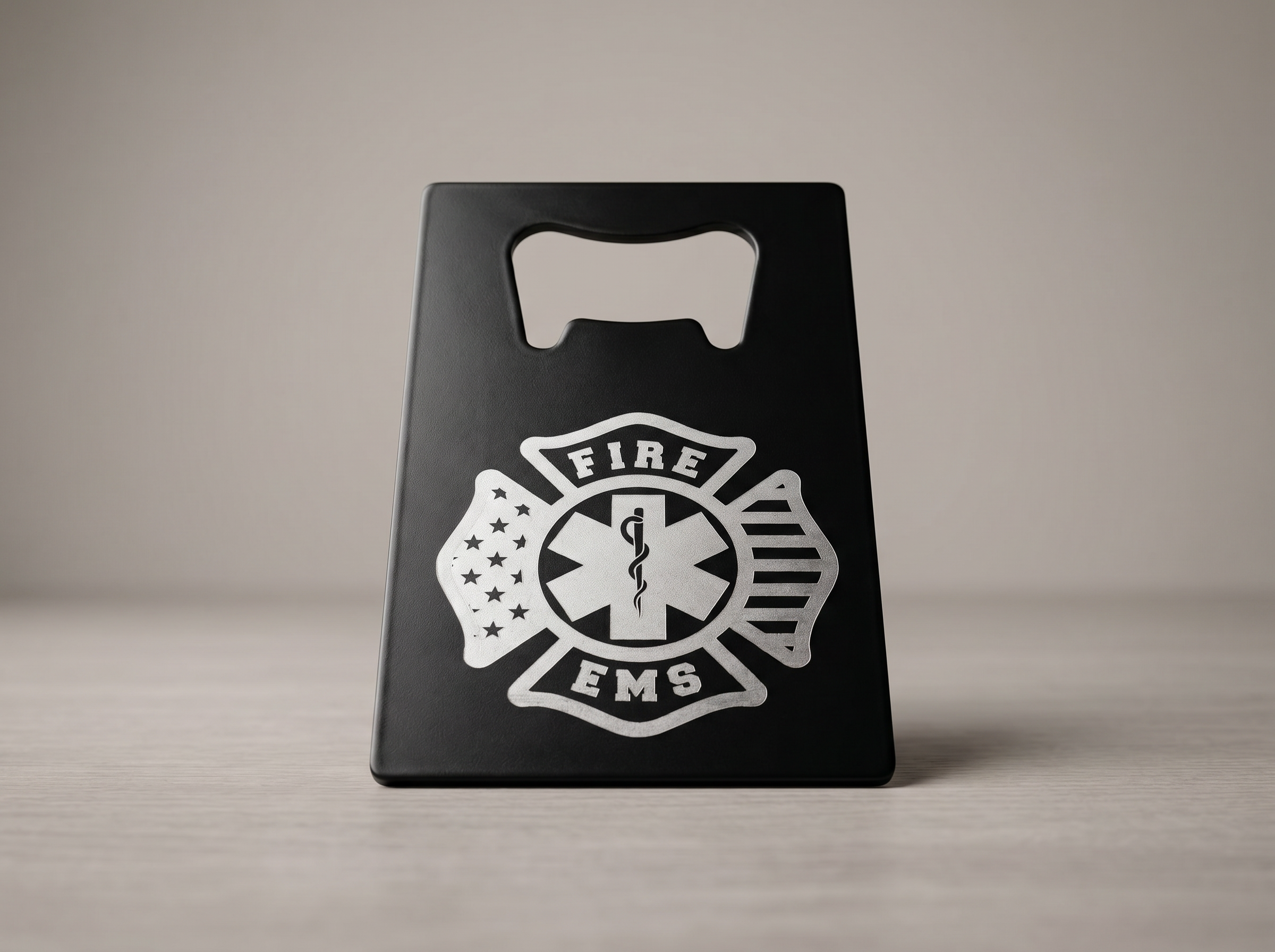 Firefighter Maltese Cross Bottle Opener