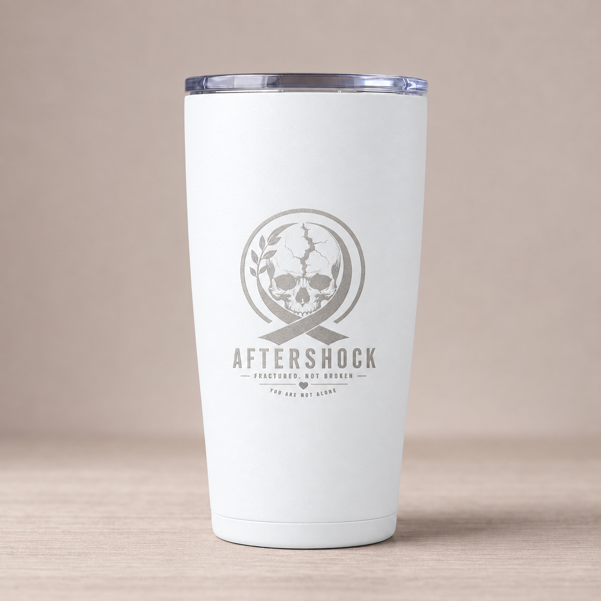 Aftershock Engraved Tumbler
