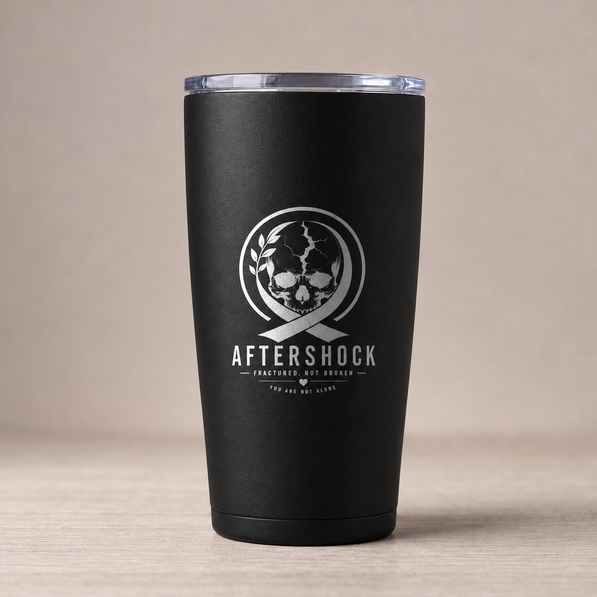 Aftershock Engraved Tumbler