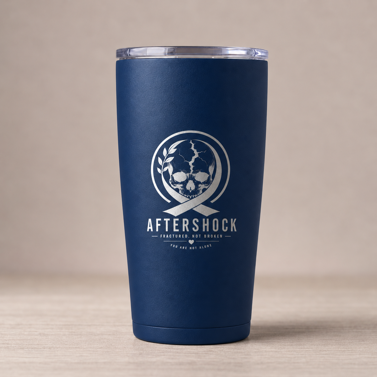 Aftershock Engraved Tumbler