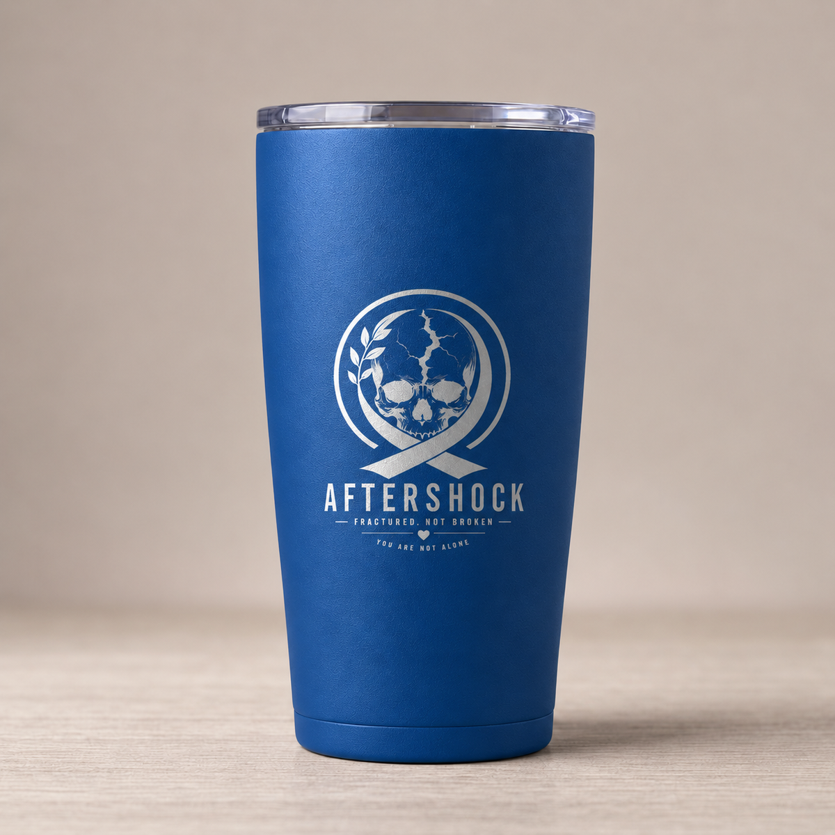 Aftershock Engraved Tumbler