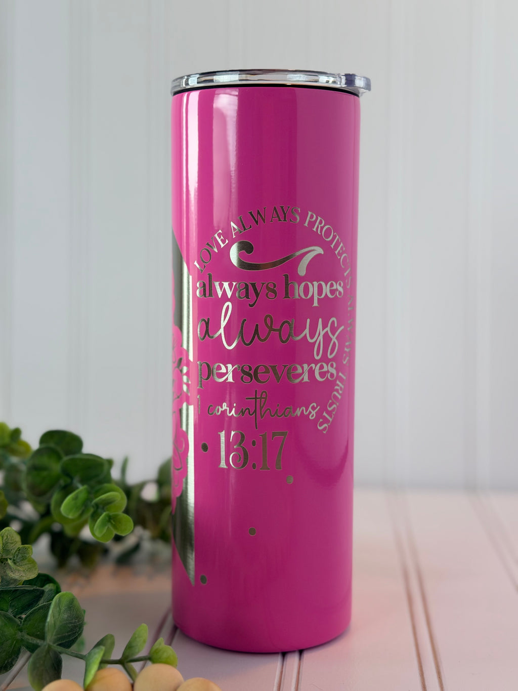 Engraved Skinny Tumbler 20 oz