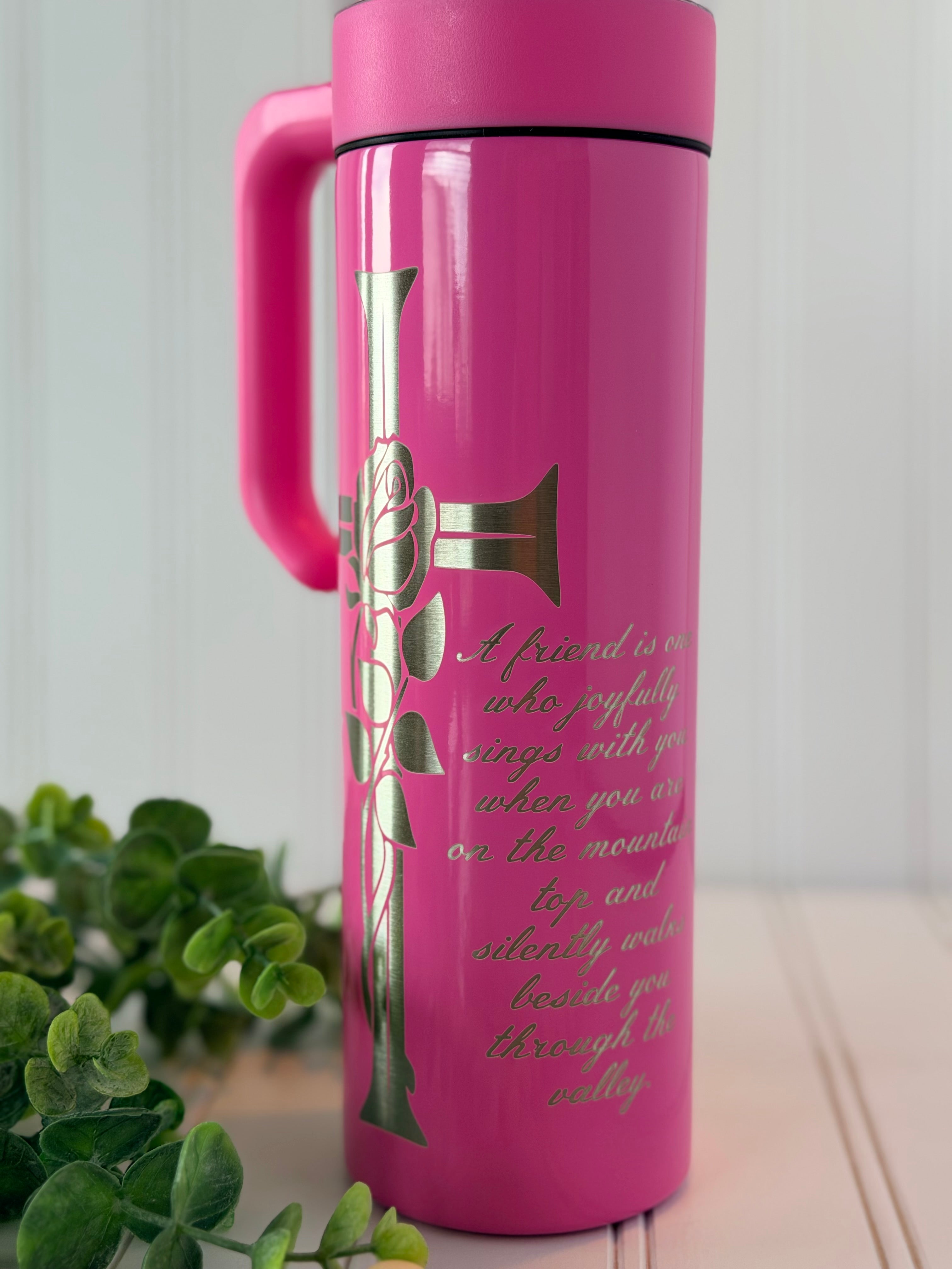 Engraved Skinny Tumbler 20 oz