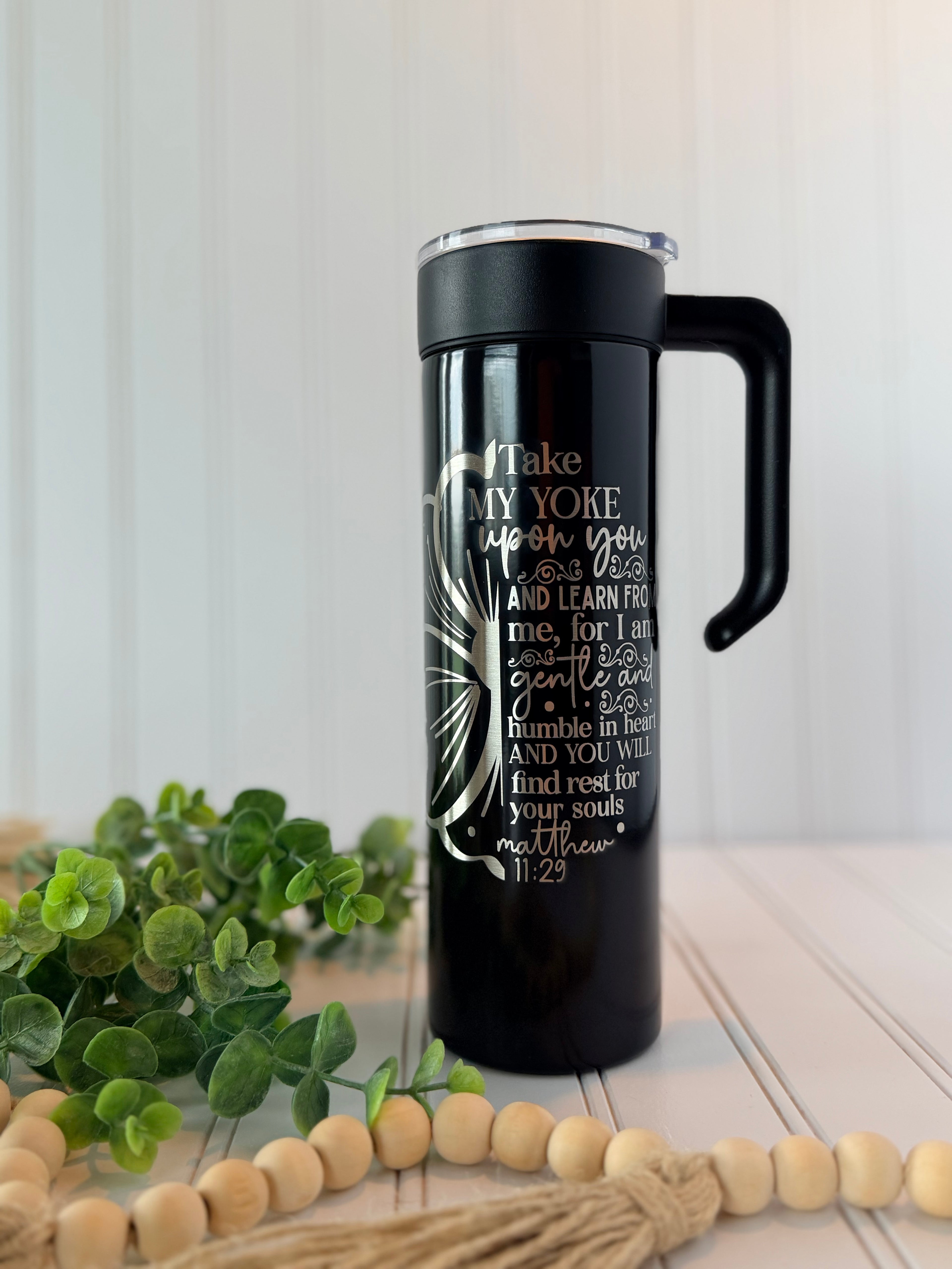 Engraved Skinny Tumbler 20 oz