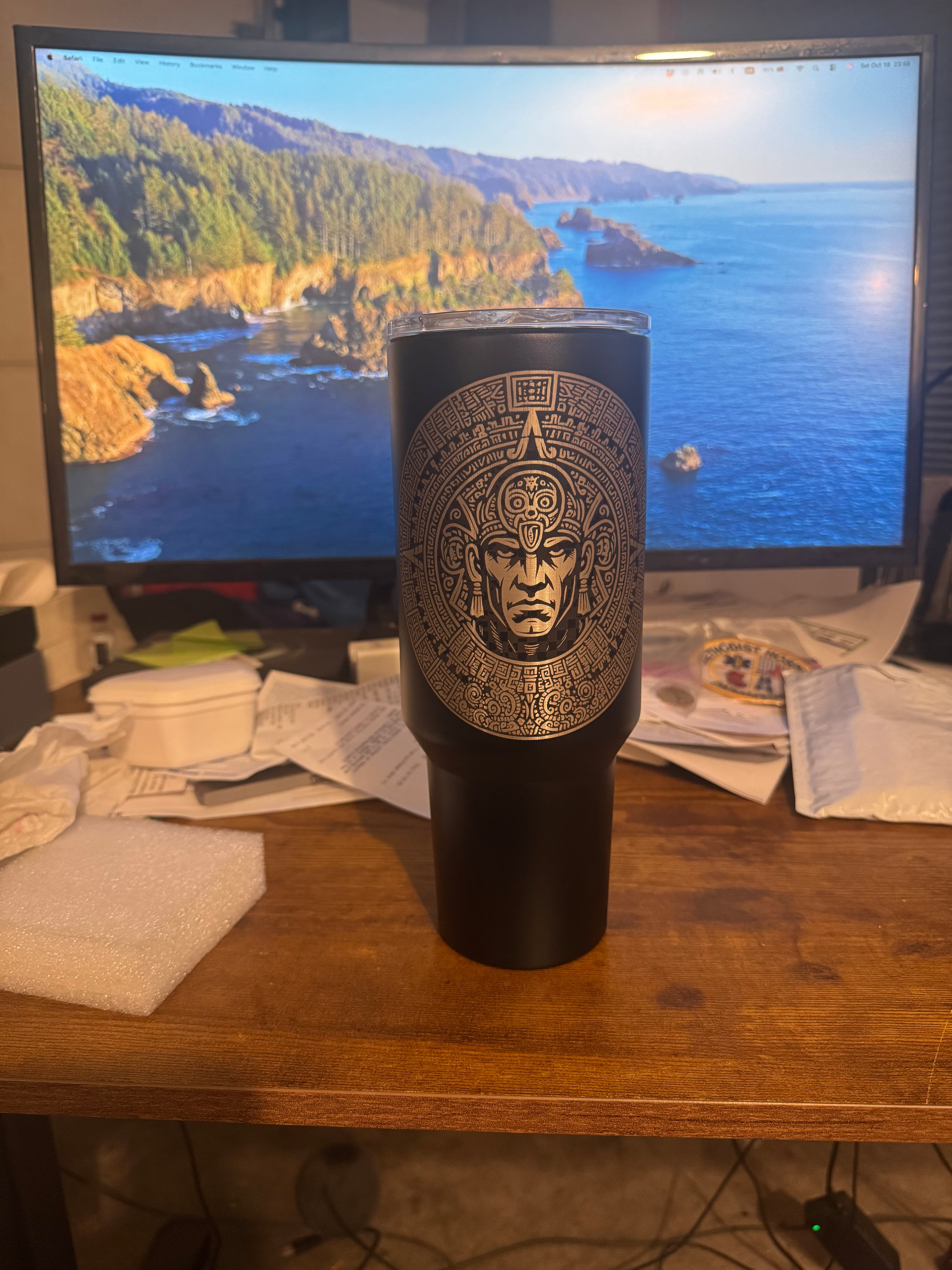 Engraved Tumbler 40 oz — First Responder Gift
