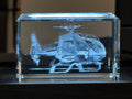 Personalized Tribute 3D Crystal — Add Engraved Name, Date & Service Detail