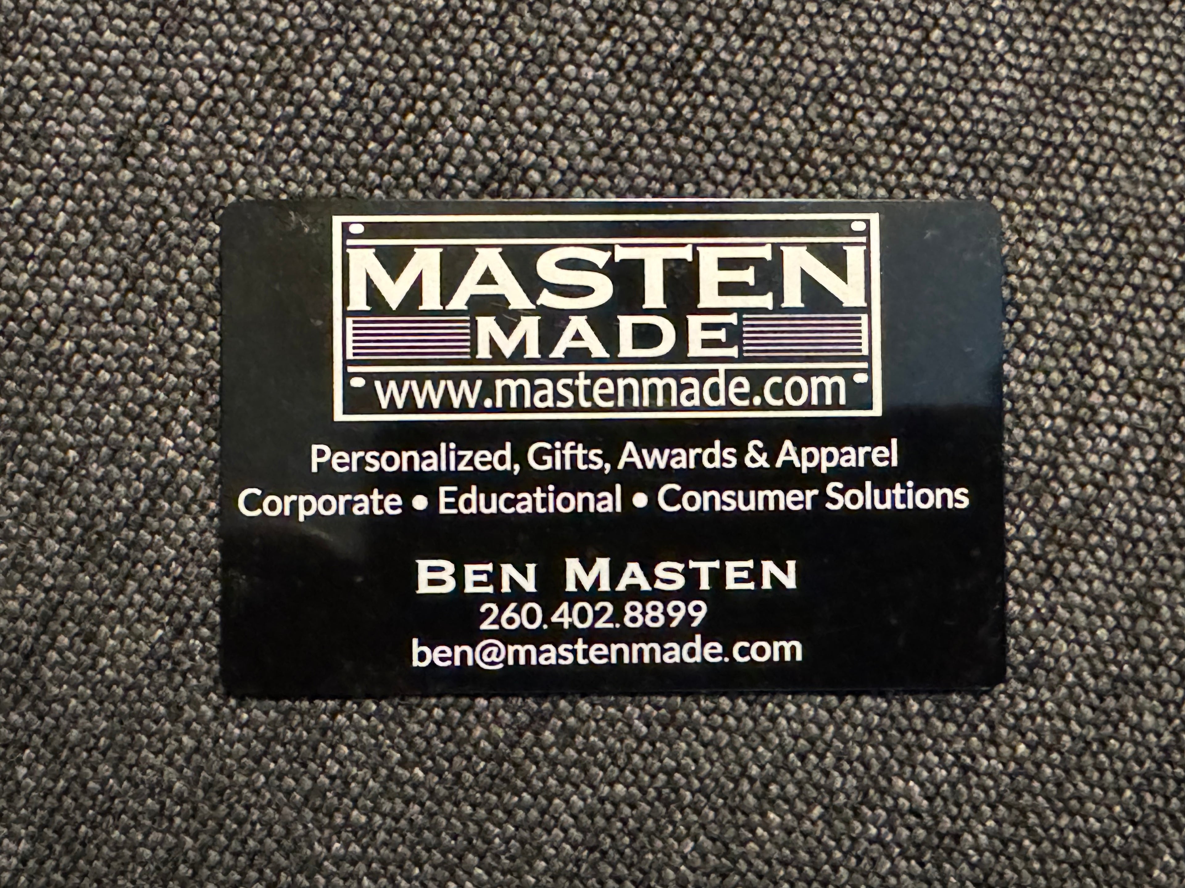 Engraved Encouragement Wallet Card