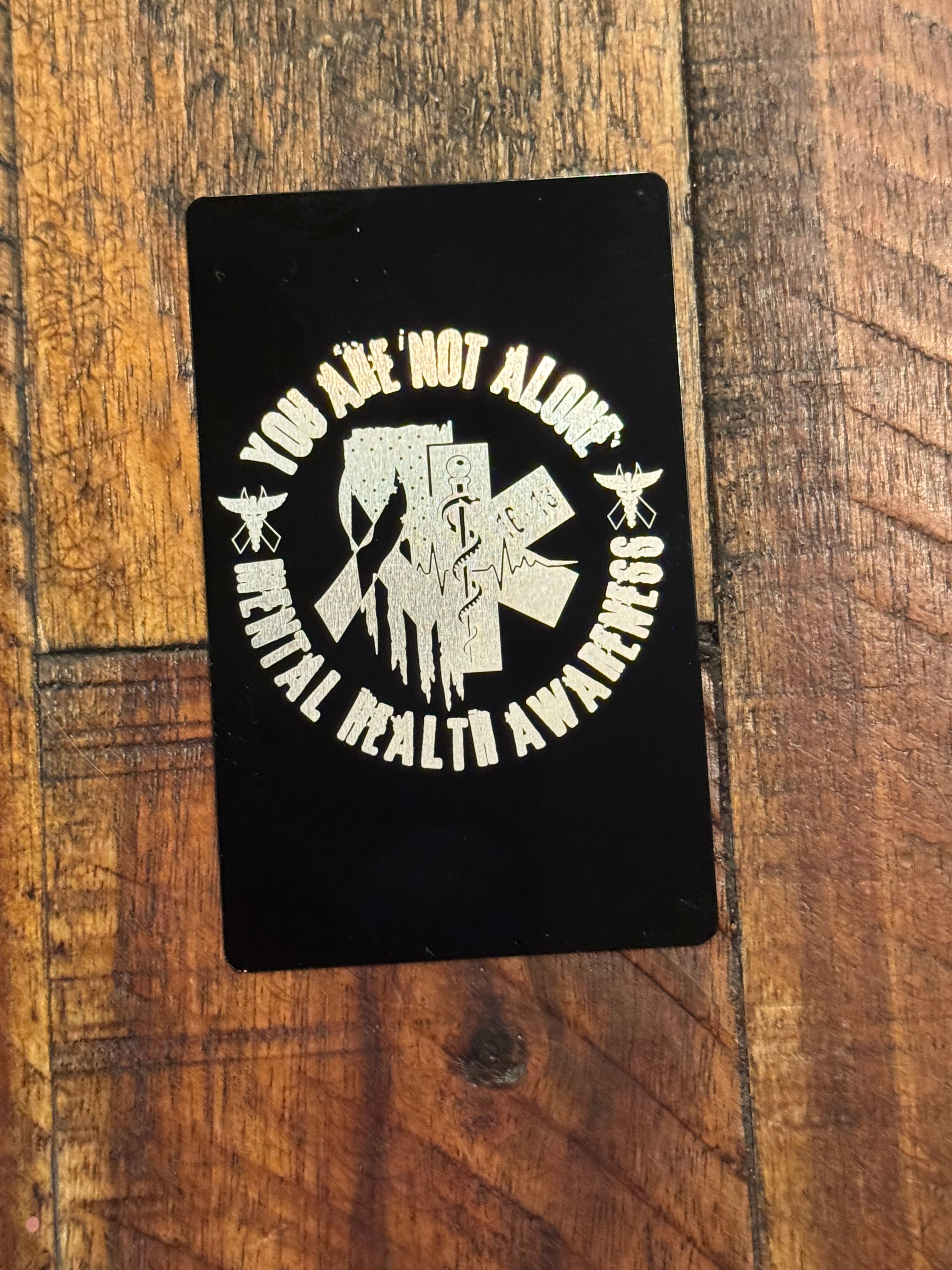 Engraved Encouragement Wallet Card