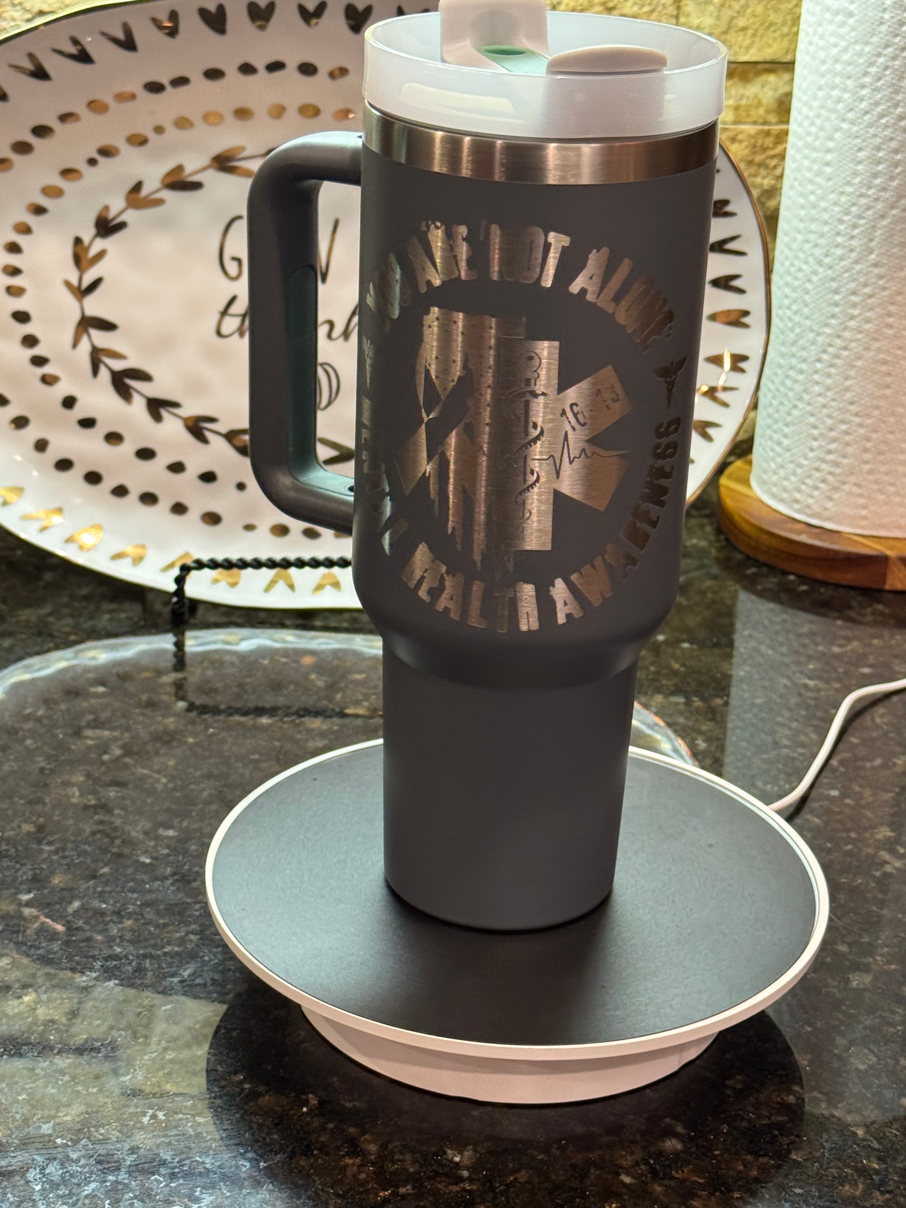 Engraved Tumbler 40 oz — First Responder Gift