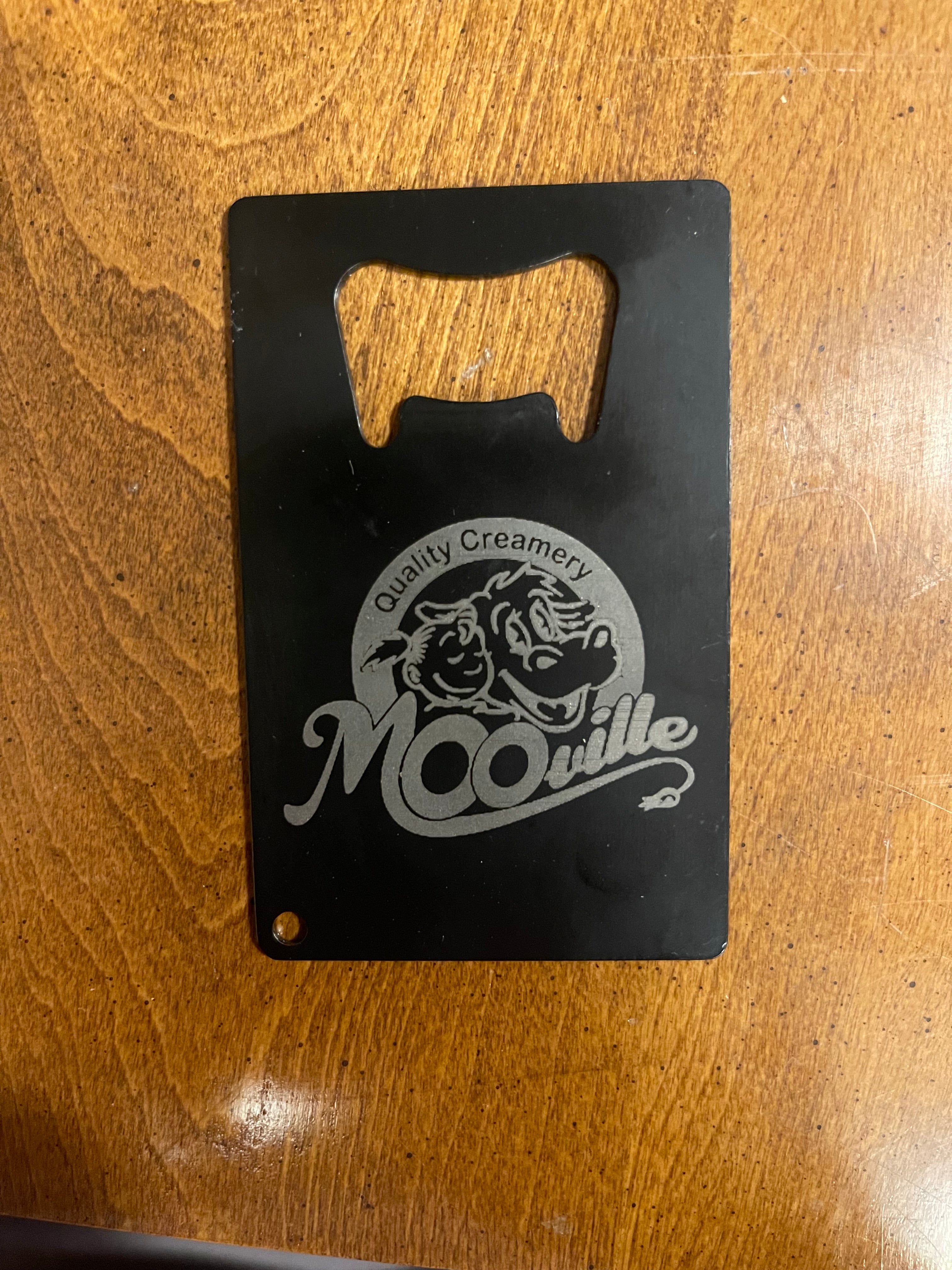 Engraved Wallet Bottle Opener