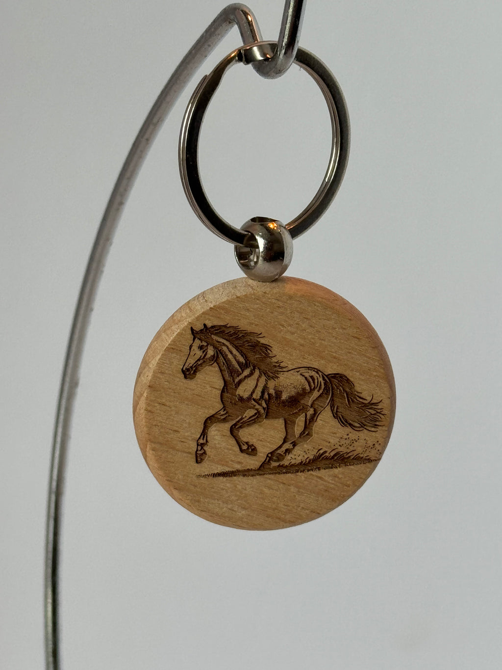 Scripture Bamboo Keychain — Christian Faith Gift