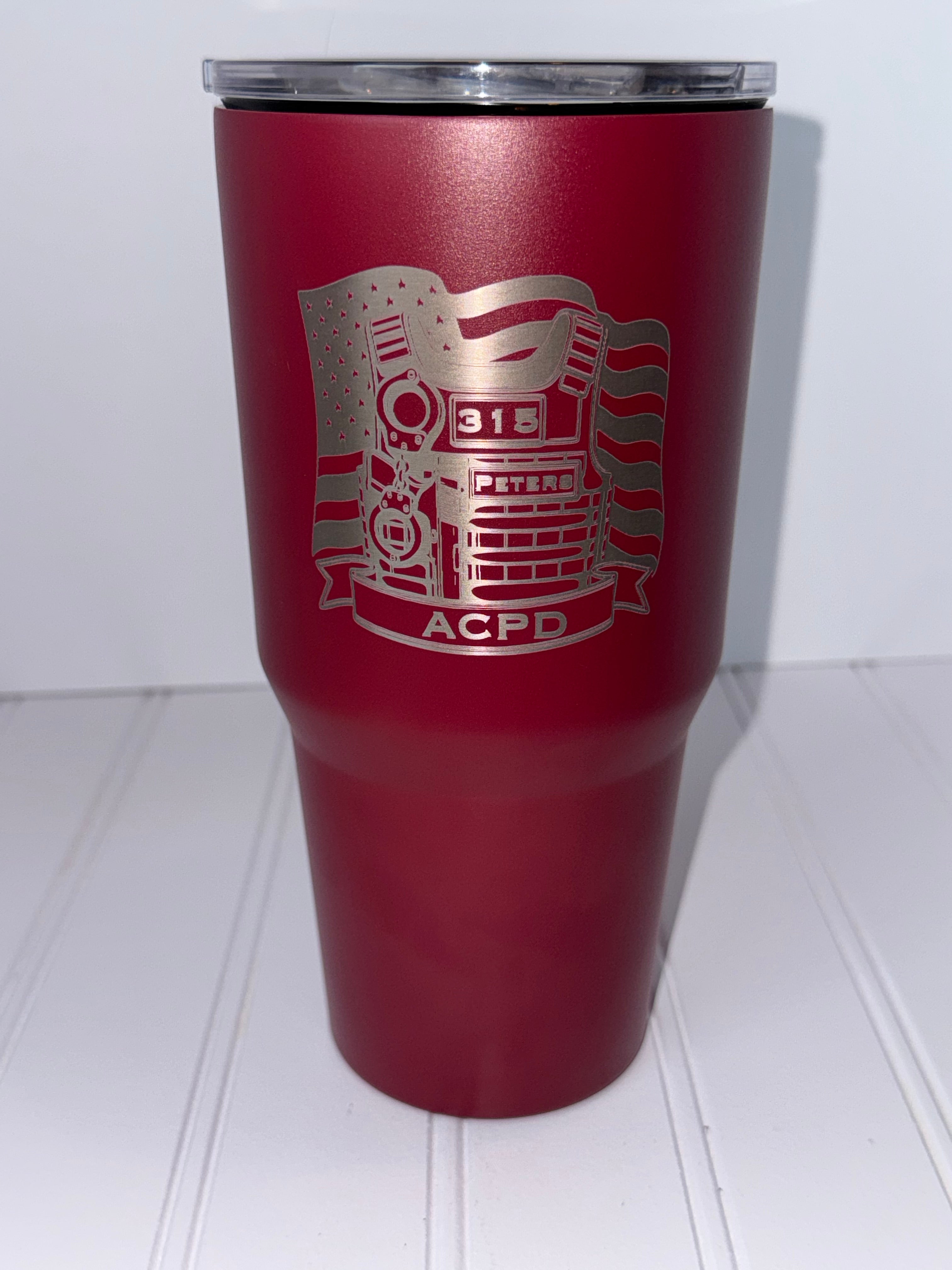 Engraved Tumbler — First Responder Appreciation Gift