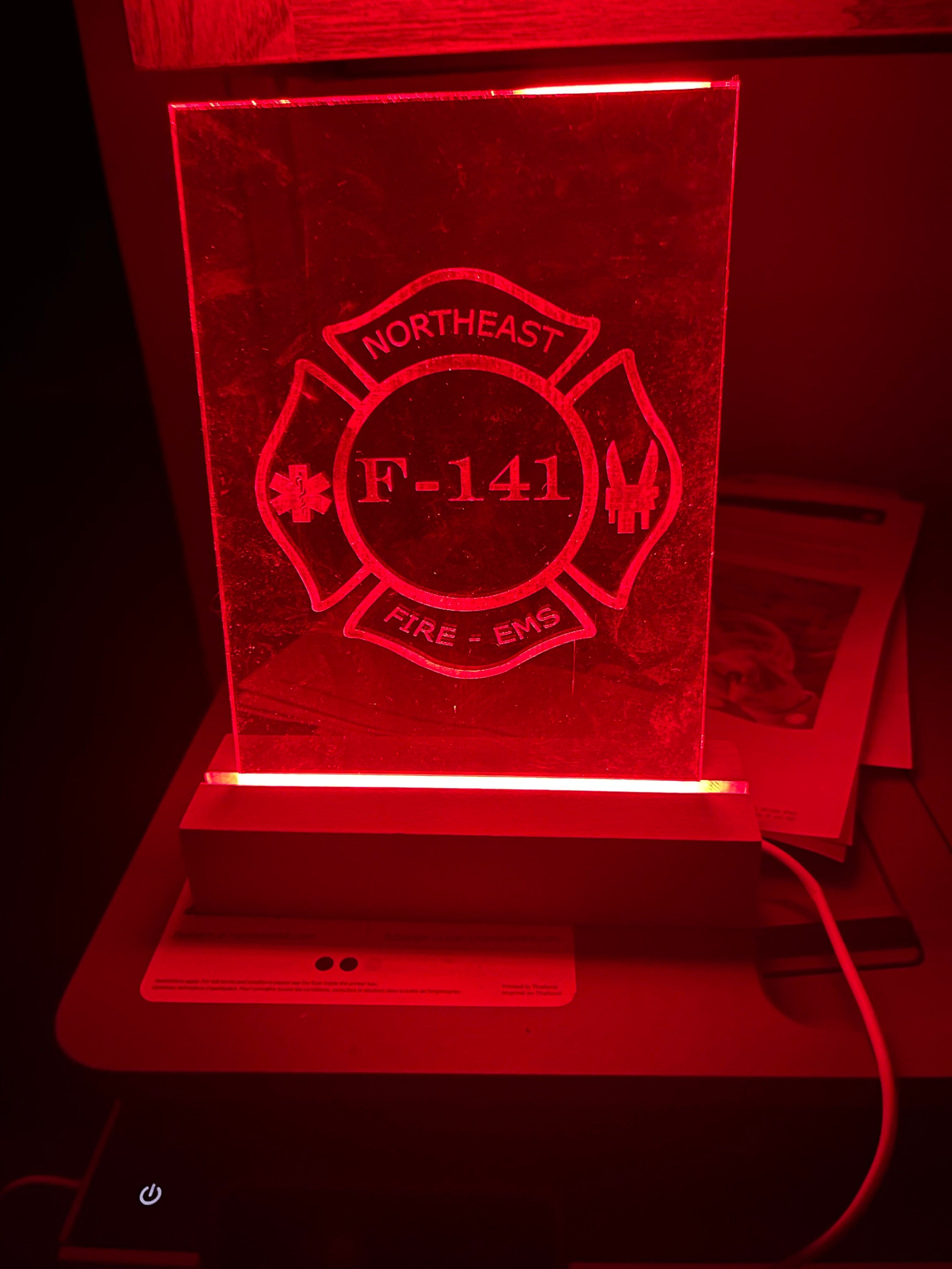 Personalized LED Night Light