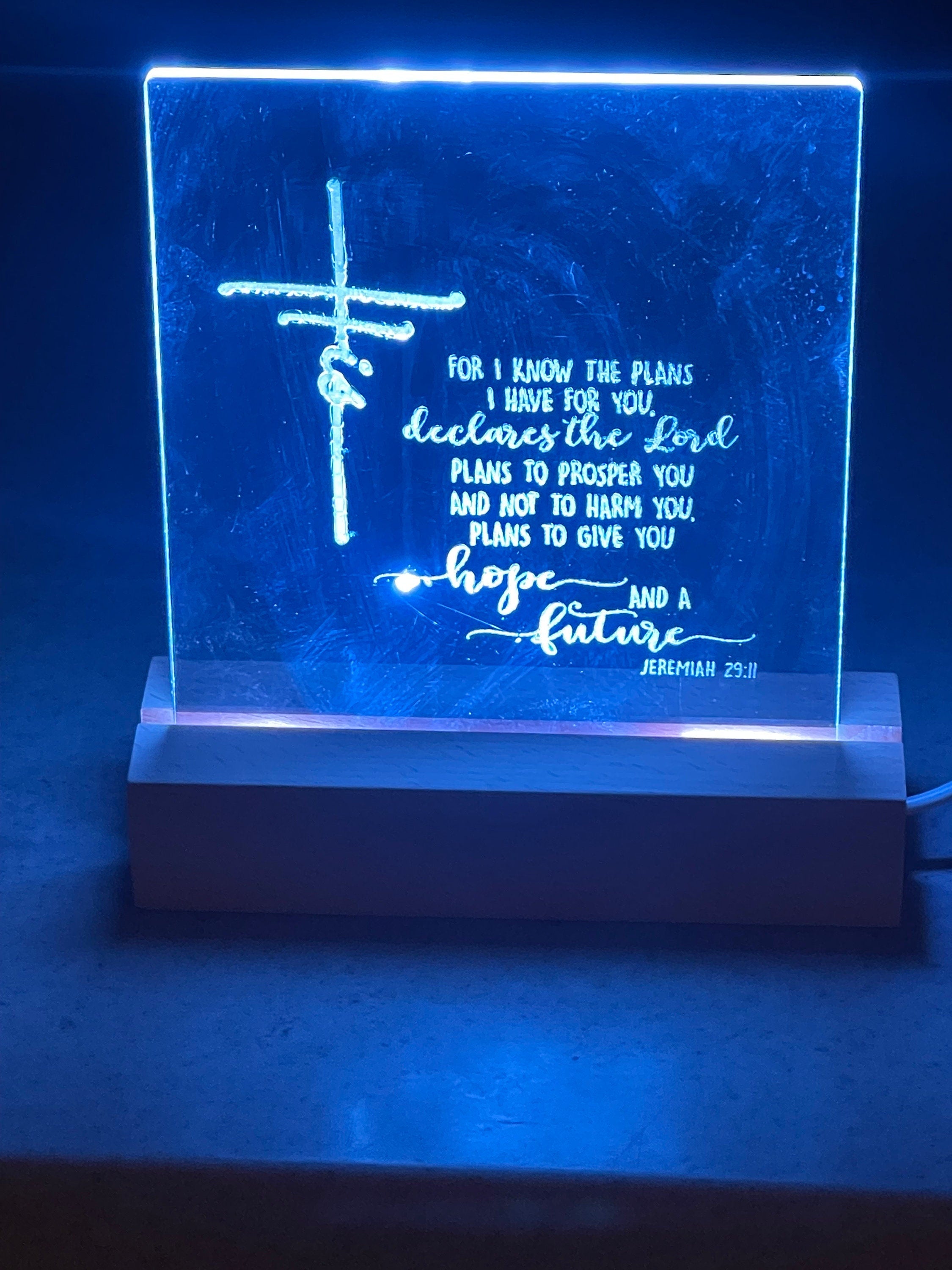 Personalized LED Night Light