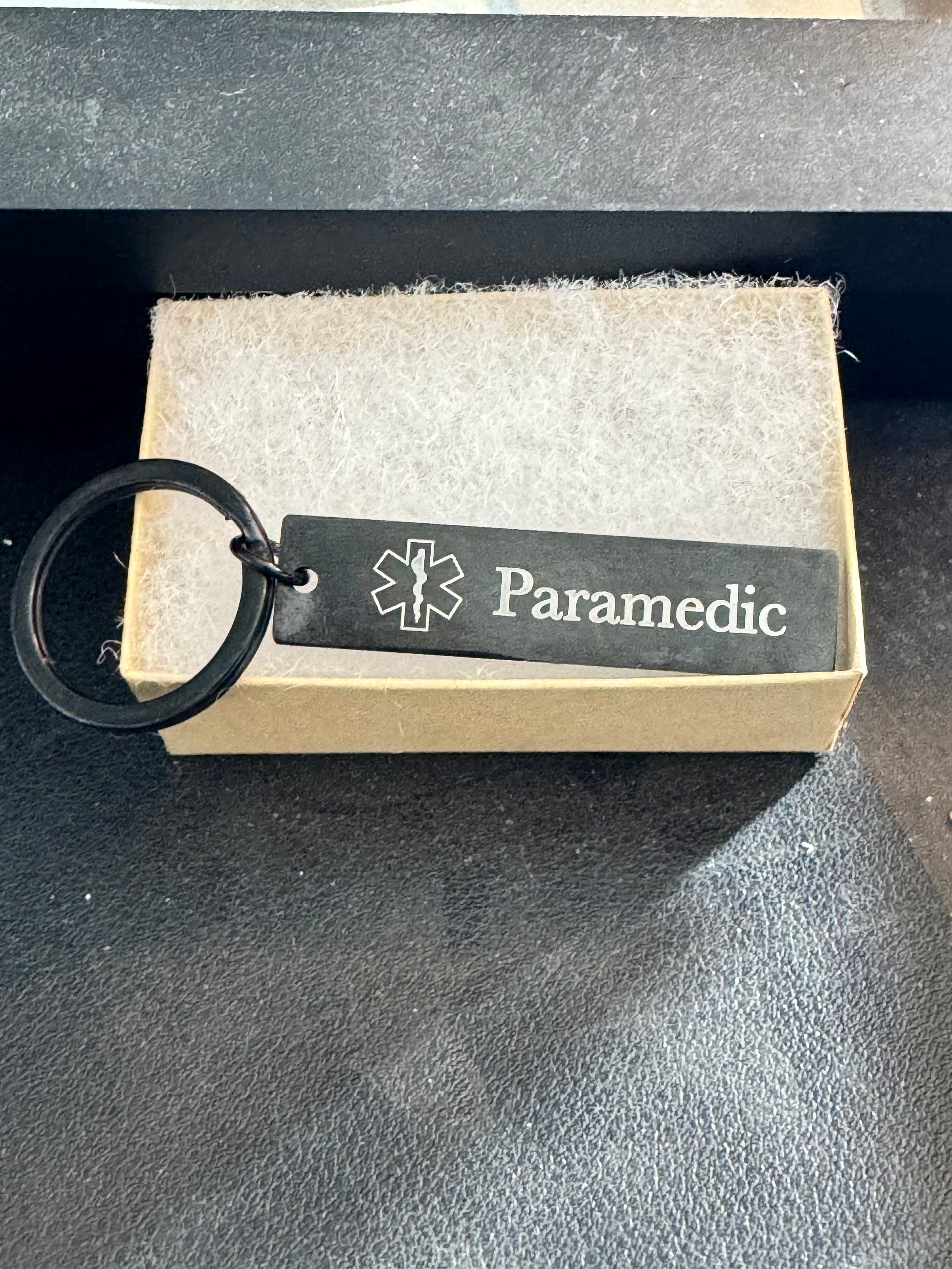 Public Safety Prayer Keychain — Custom Tag