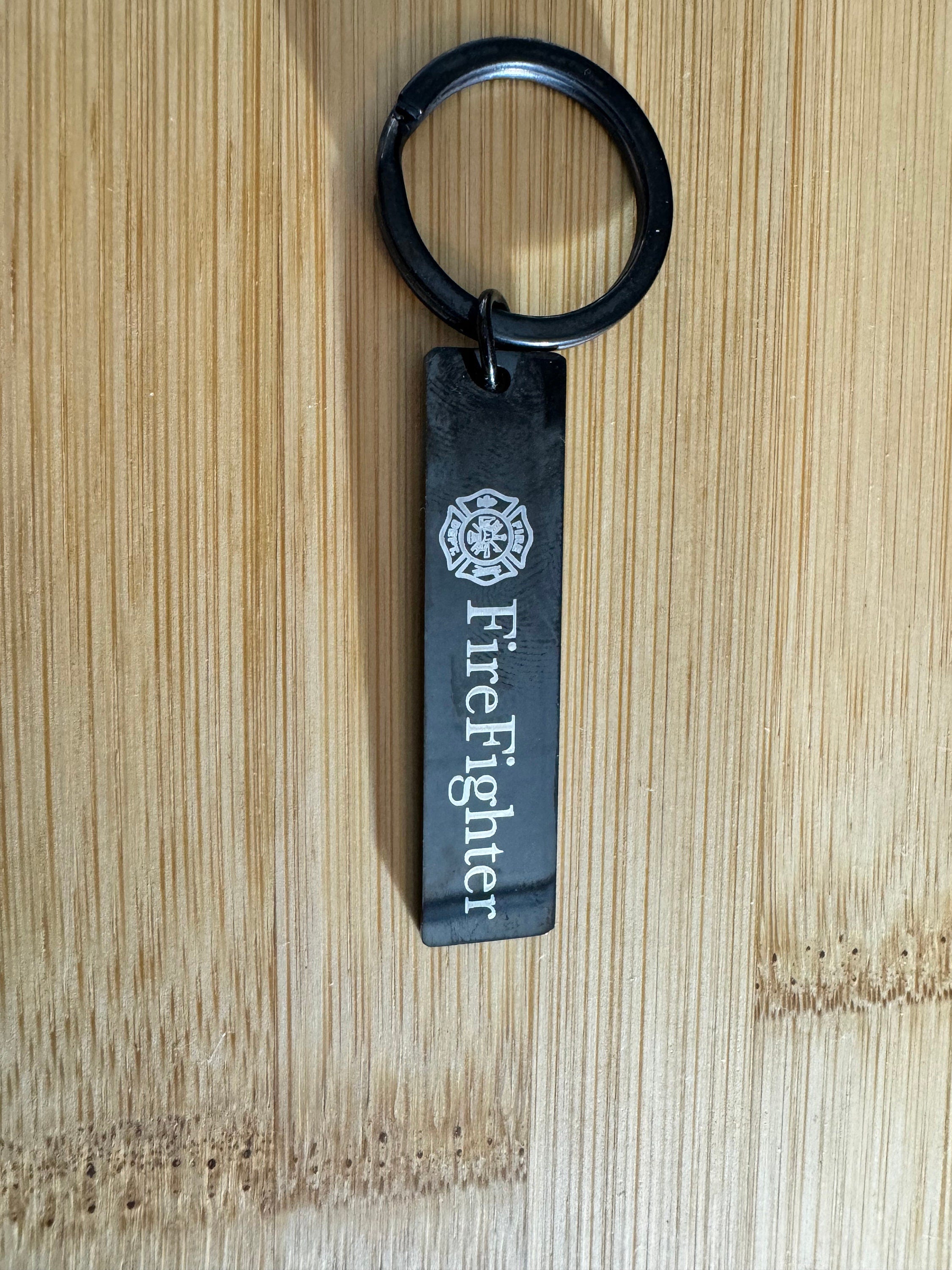 Public Safety Prayer Keychain — Custom Tag