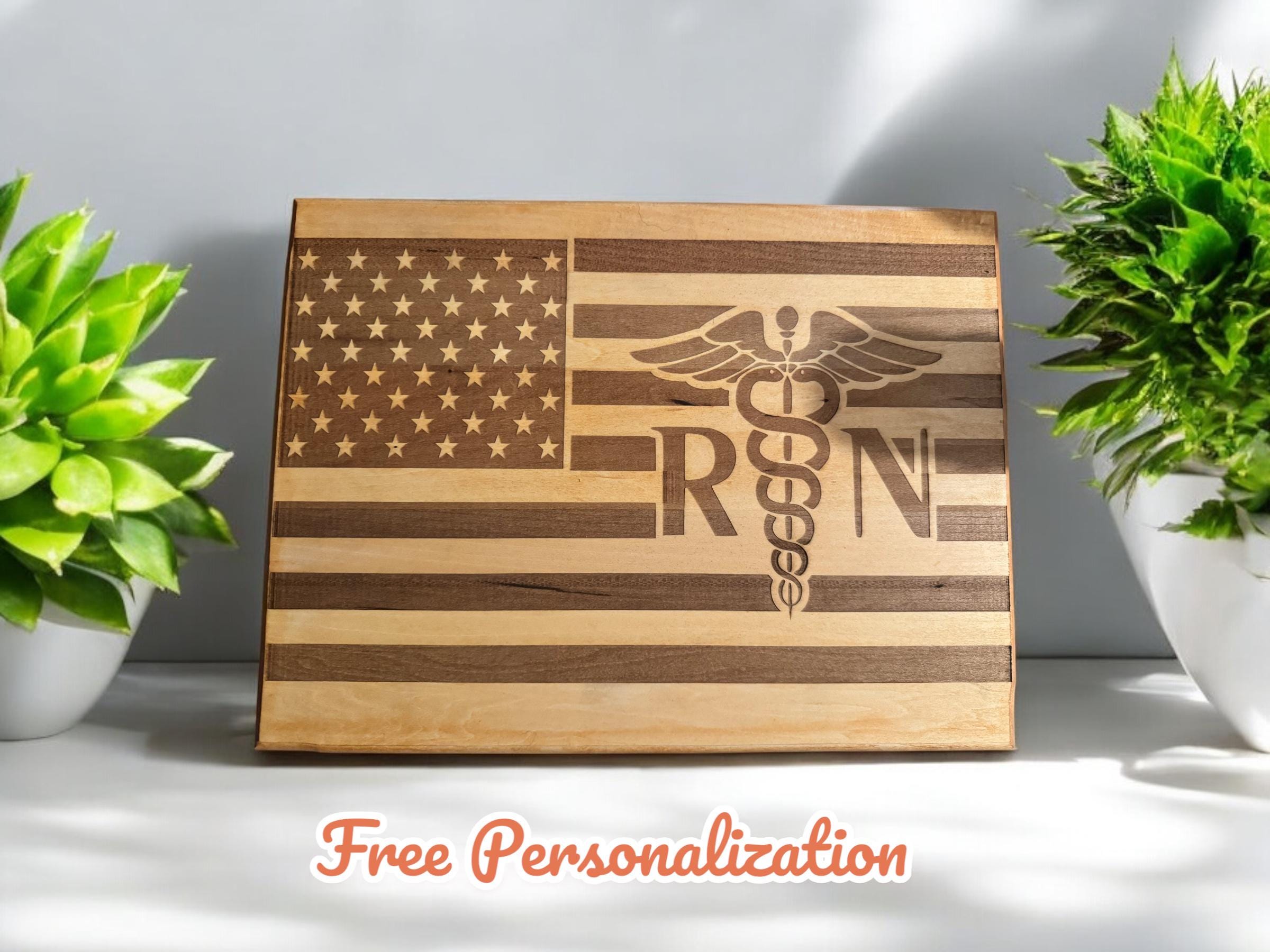 Personalized Nurse Name Plaque