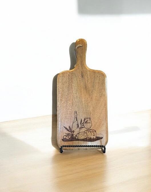 Hot Cocoa Recipe Cutting Board
