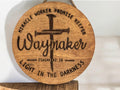 Waymaker Wood Faith Wall Sign