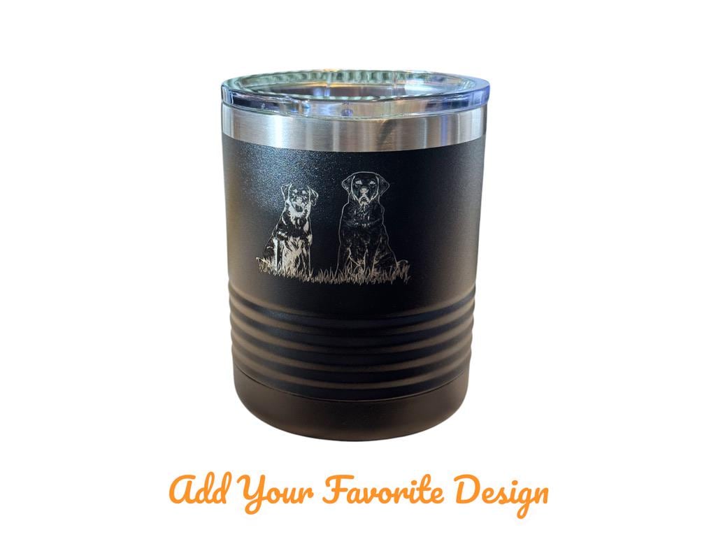 Logo Whiskey Tumbler 10 oz