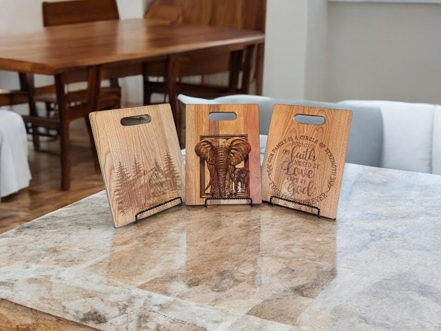 Maple Cutting Board — Rustic Mountain Cabin