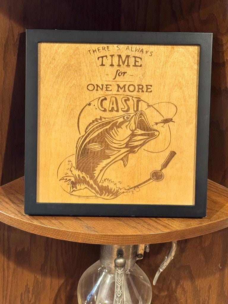 Fishing Wall Art — Lake House Decor