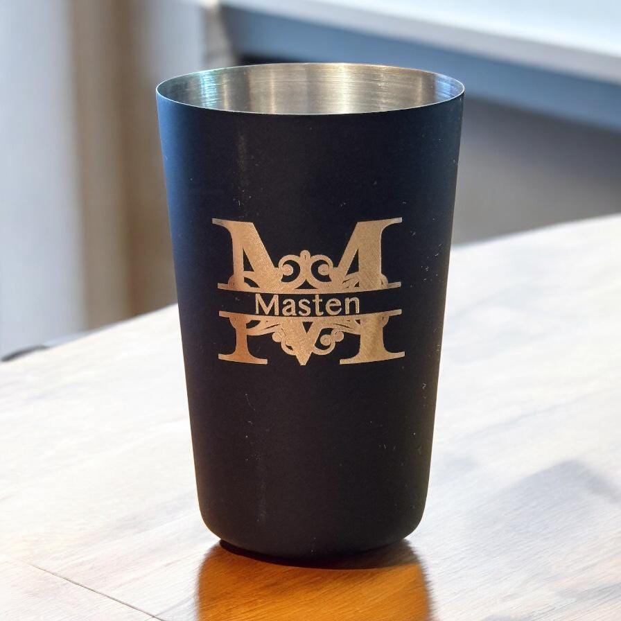 Personalized Wedding Shot Glass — Groomsmen & Party Favor