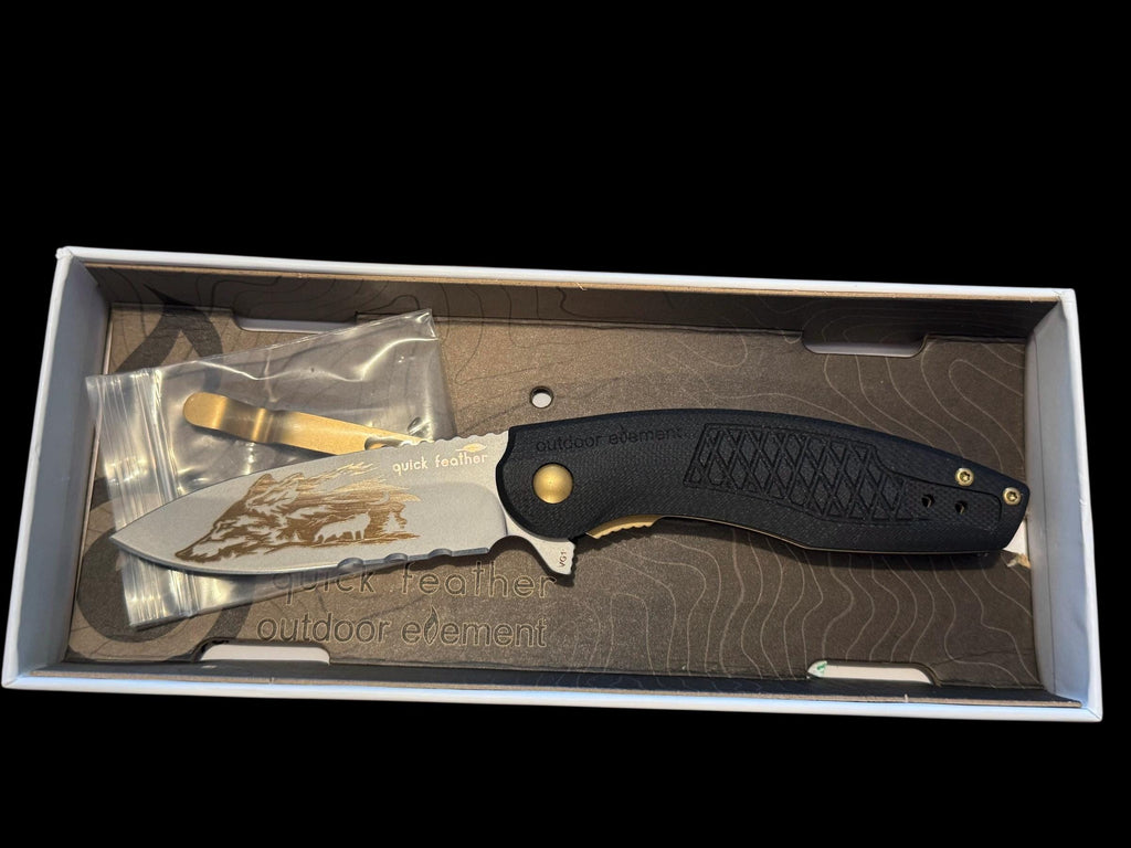 Tactical Hunting Knife — Custom Engraved