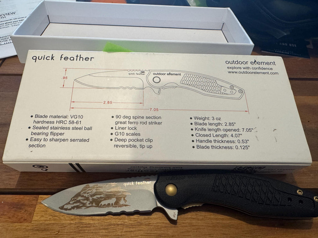 Tactical Hunting Knife — Custom Engraved