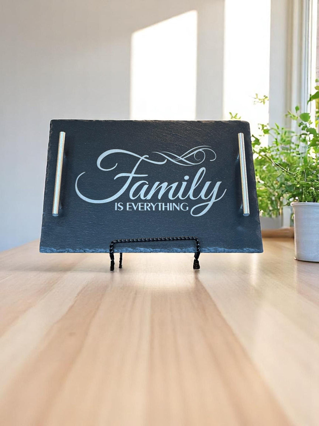 Personalized Slate Tray — Mom & Grandma Gift
