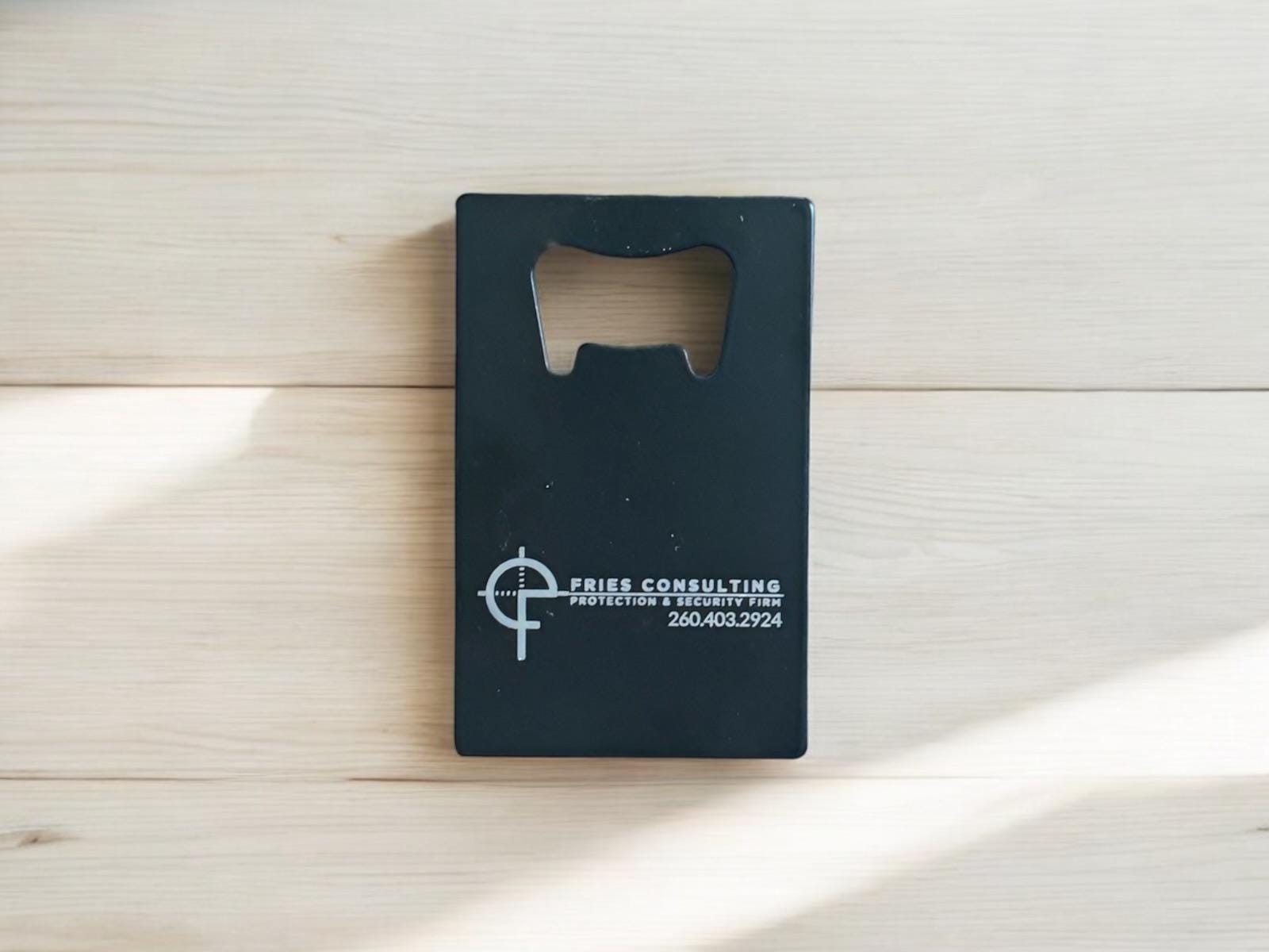 Engraved Wallet Bottle Opener