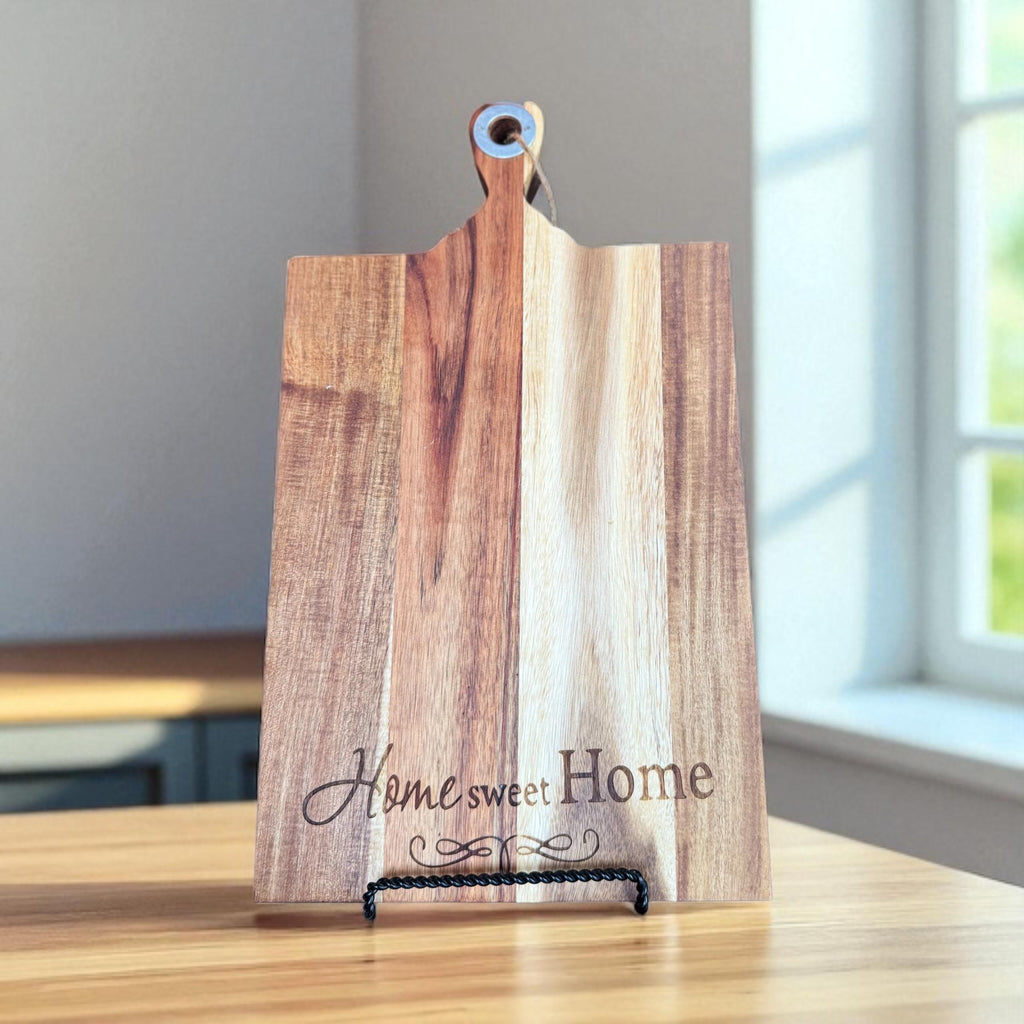 Personalized Cutting Board with Stand