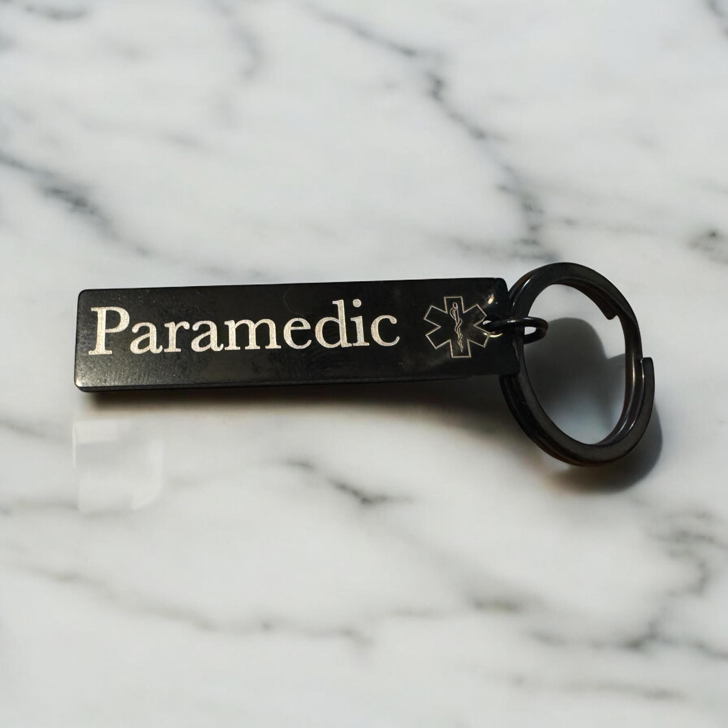 Public Safety Prayer Keychain — Custom Tag