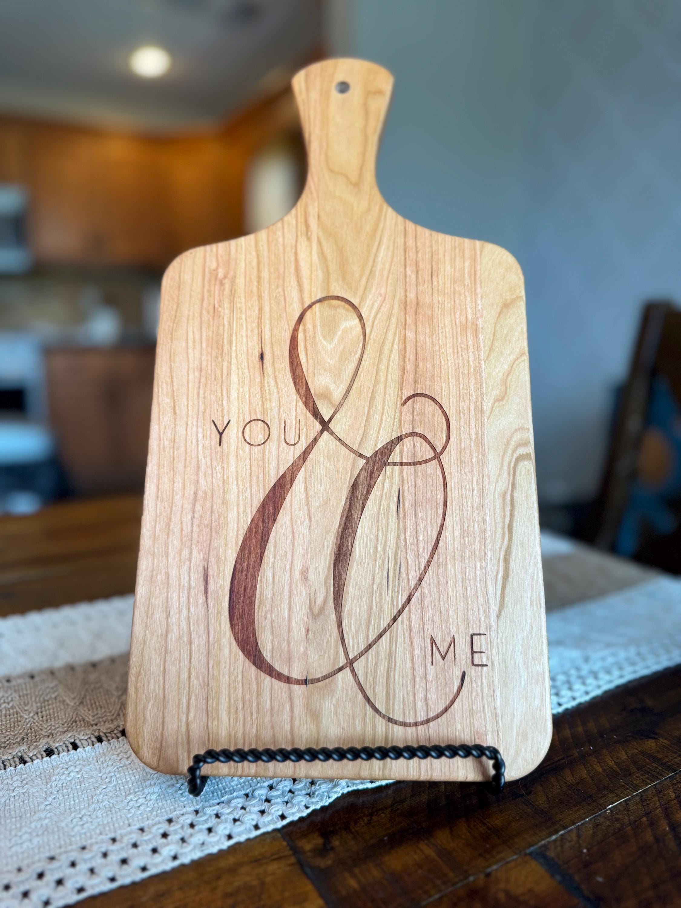 Custom Cutting Board — Wedding & Housewarming Gift
