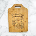 Pumpkin Pie Recipe Cutting Board