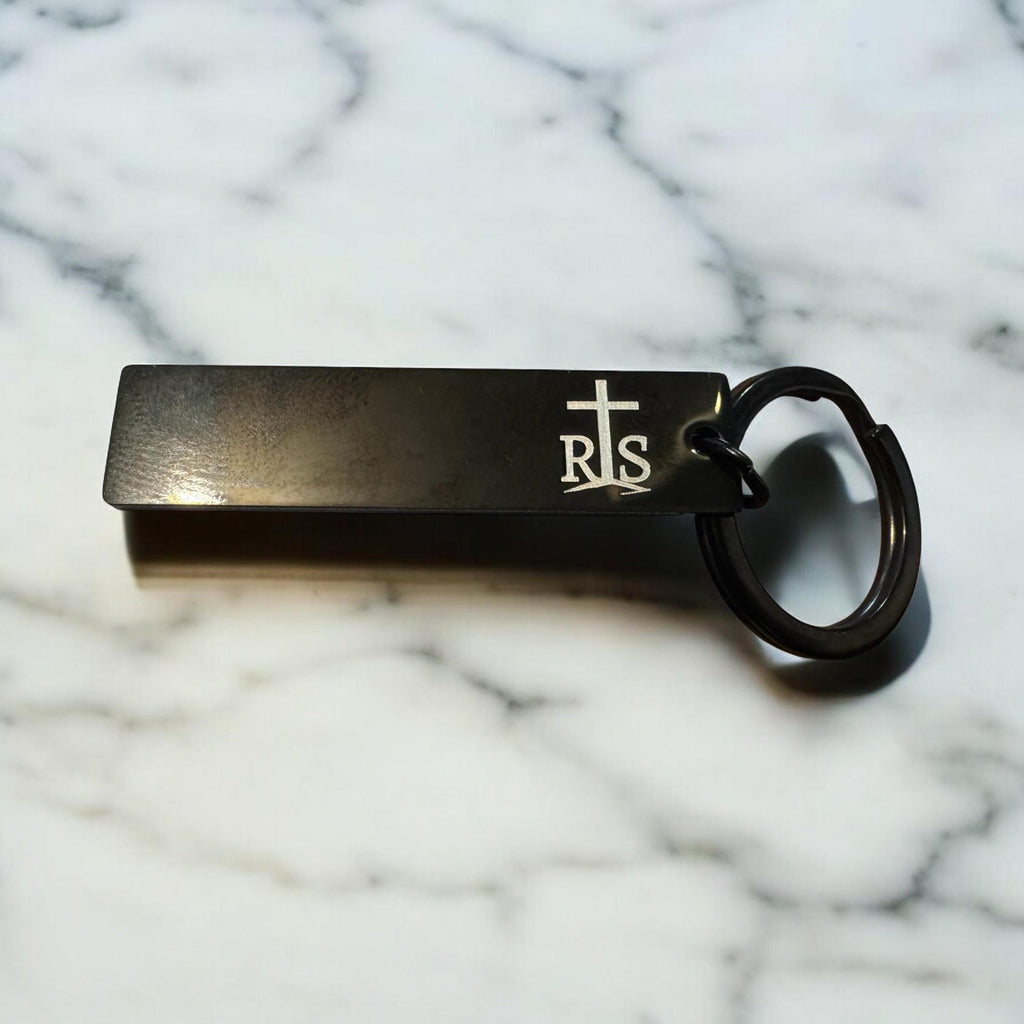 Public Safety Prayer Keychain — Custom Tag