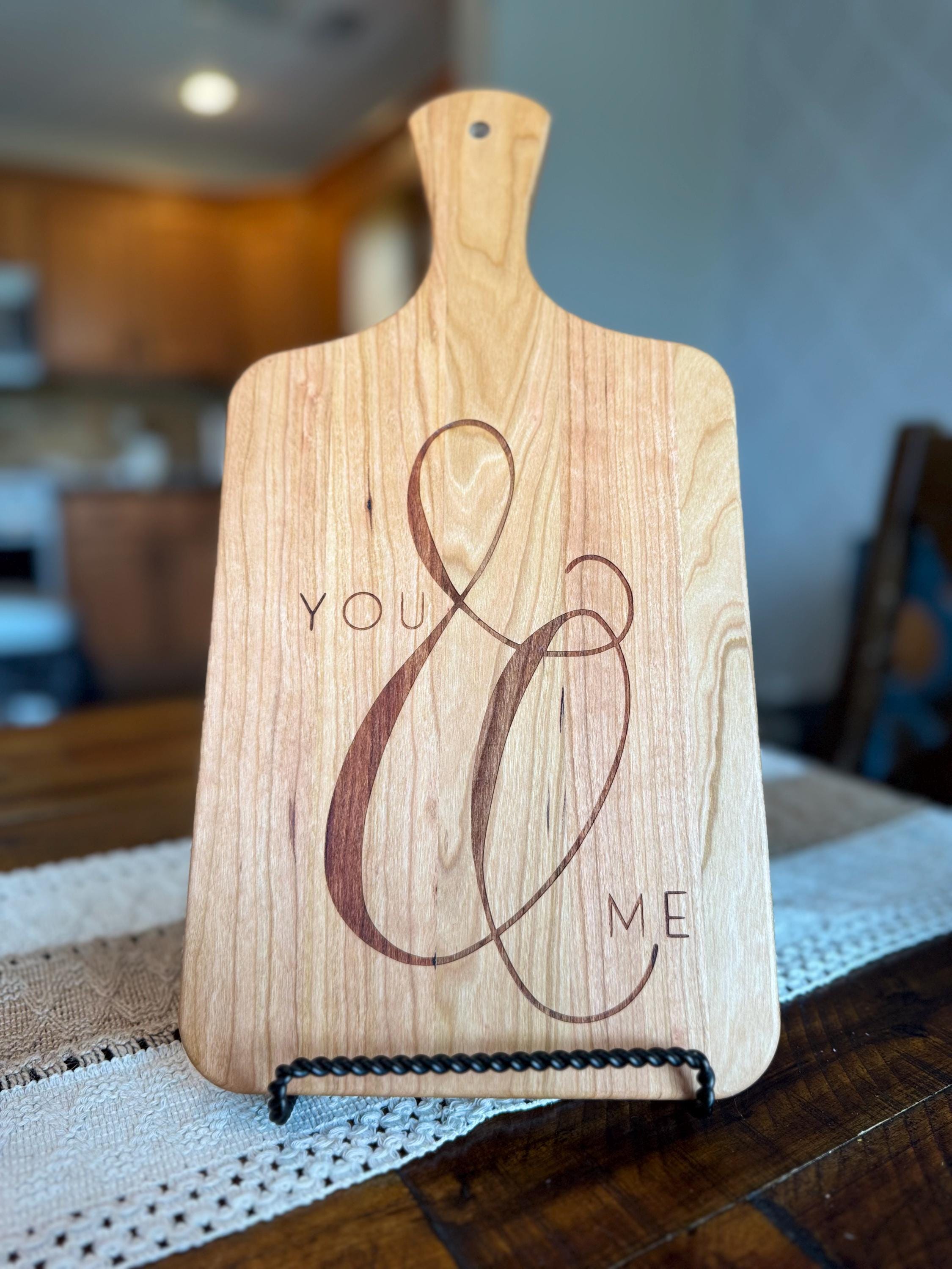 Custom Cutting Board — Wedding & Housewarming Gift