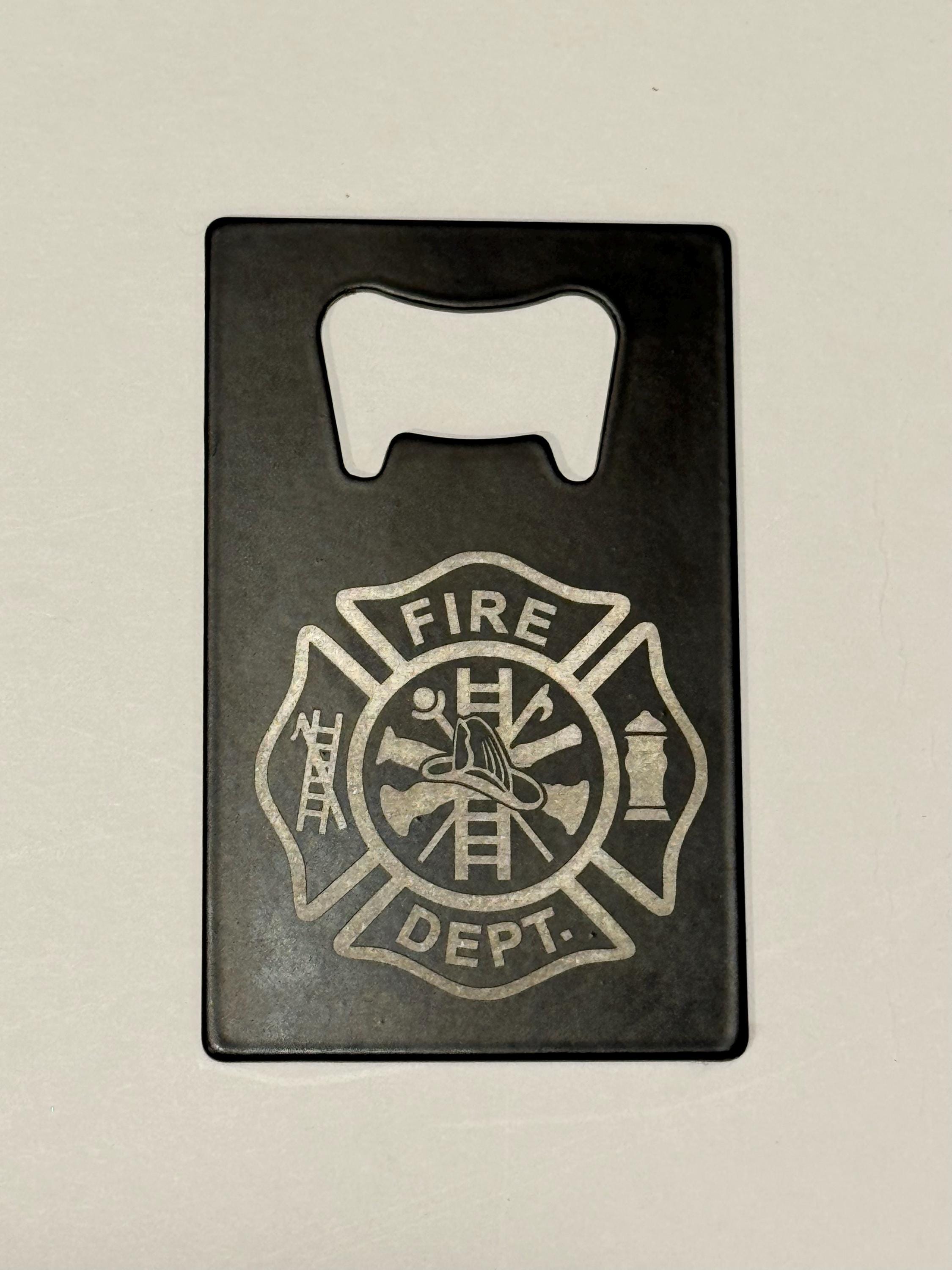 Firefighter Maltese Cross Bottle Opener