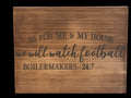 Purdue Boilermakers Wood Sign