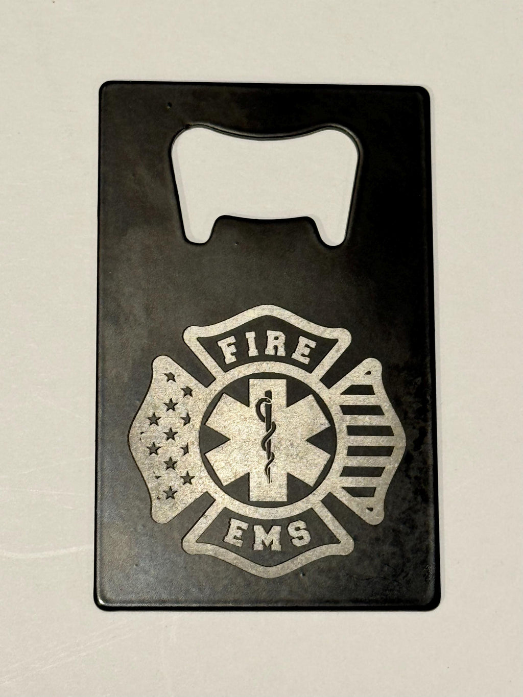 Firefighter Maltese Cross Bottle Opener