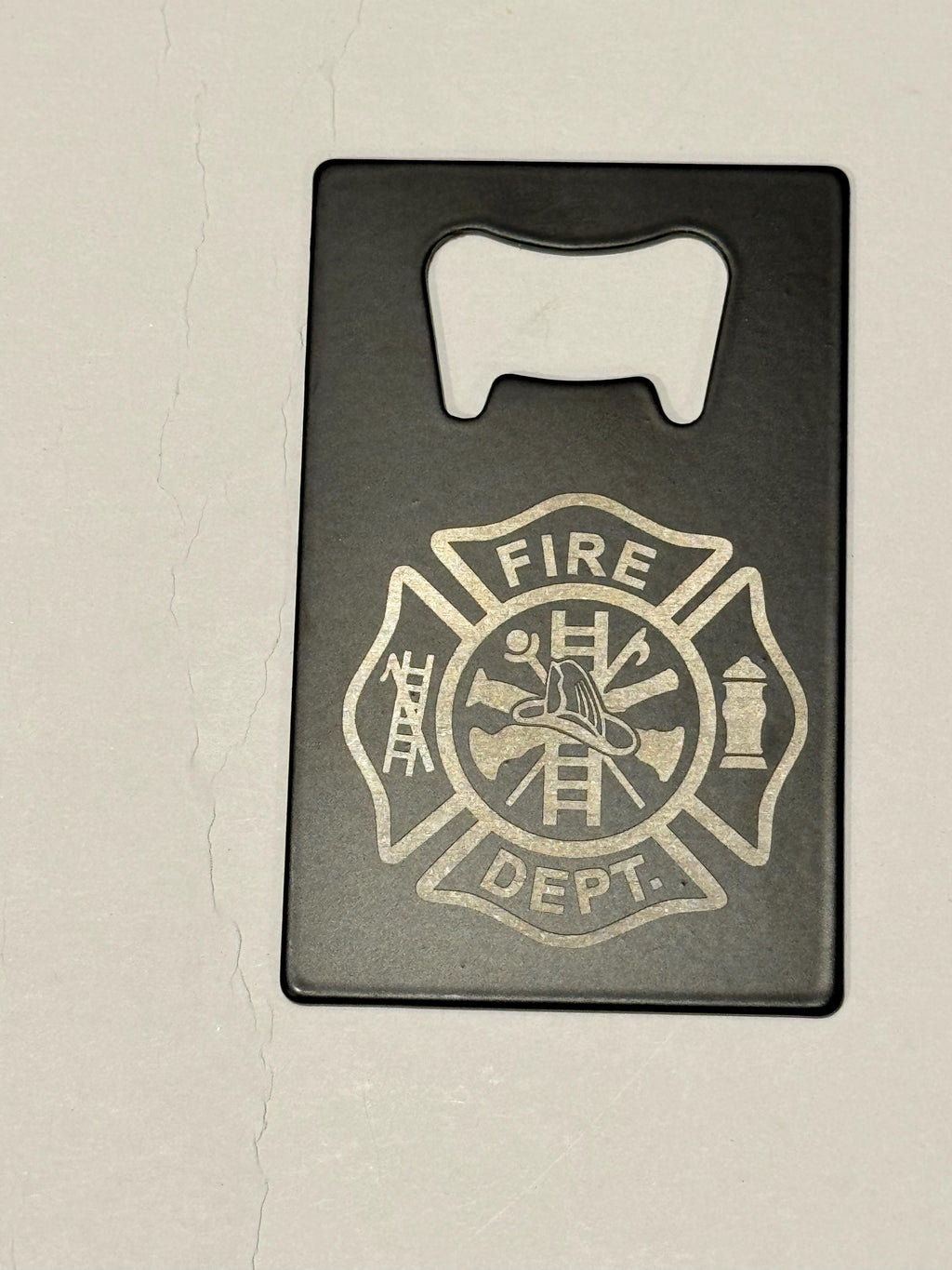 Firefighter Maltese Cross Bottle Opener