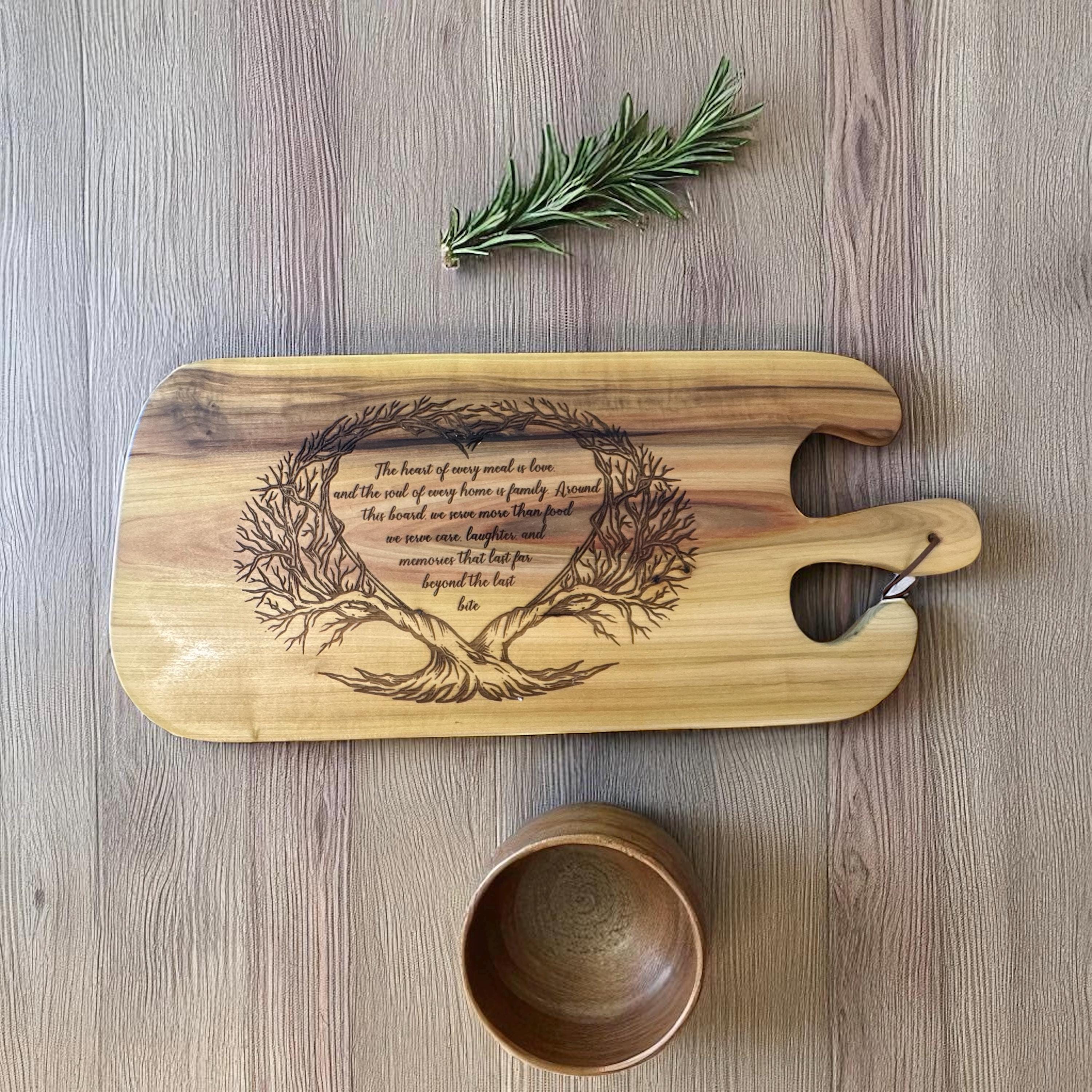 Personalized Family Tree Cutting Board