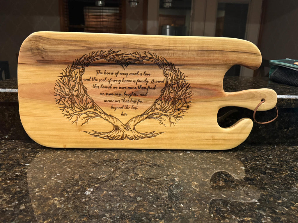 Personalized Family Tree Cutting Board