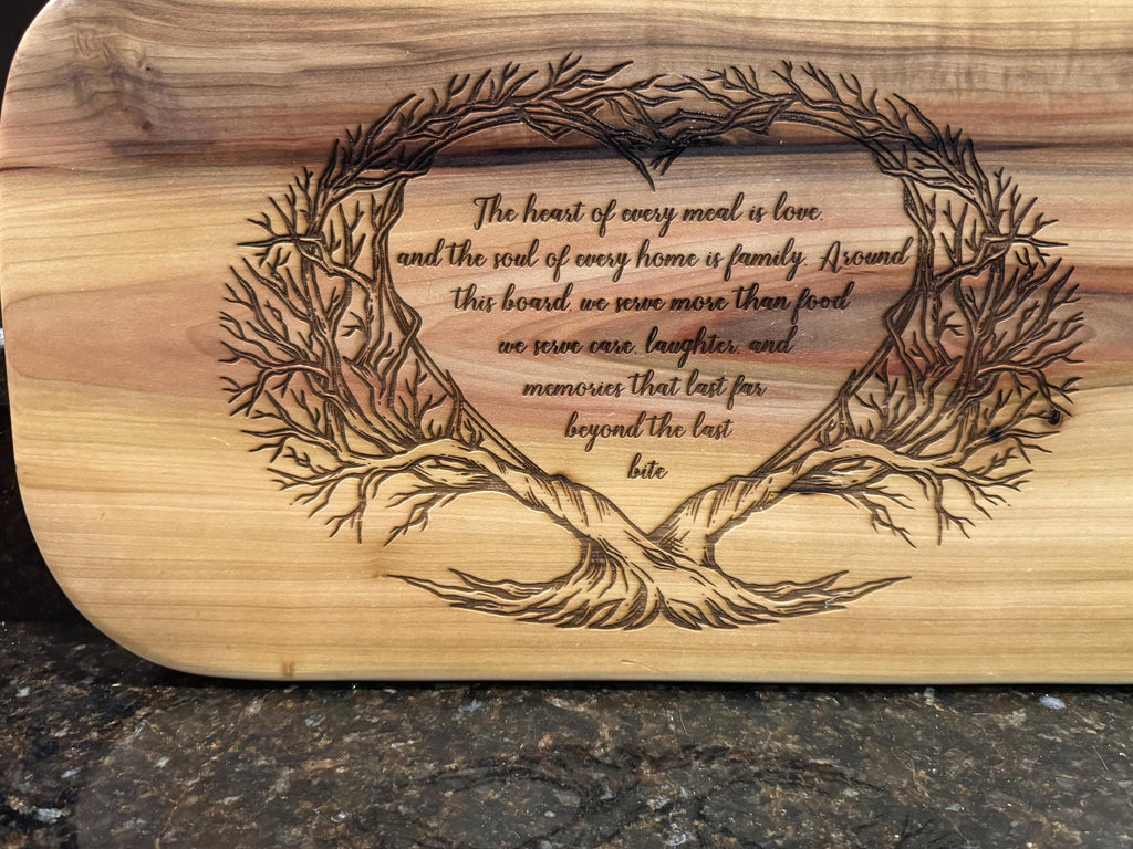 Personalized Family Tree Cutting Board