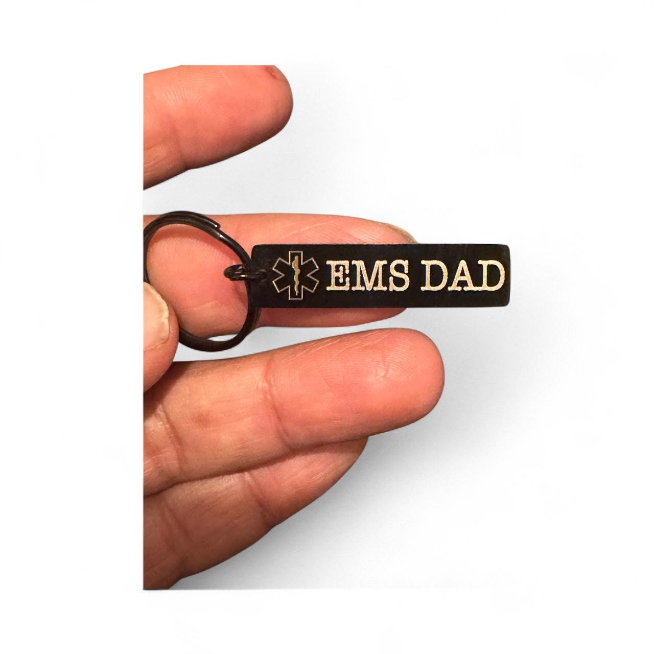 Public Safety Prayer Keychain — Custom Tag