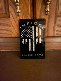Veteran Punisher Skull Wallet Card