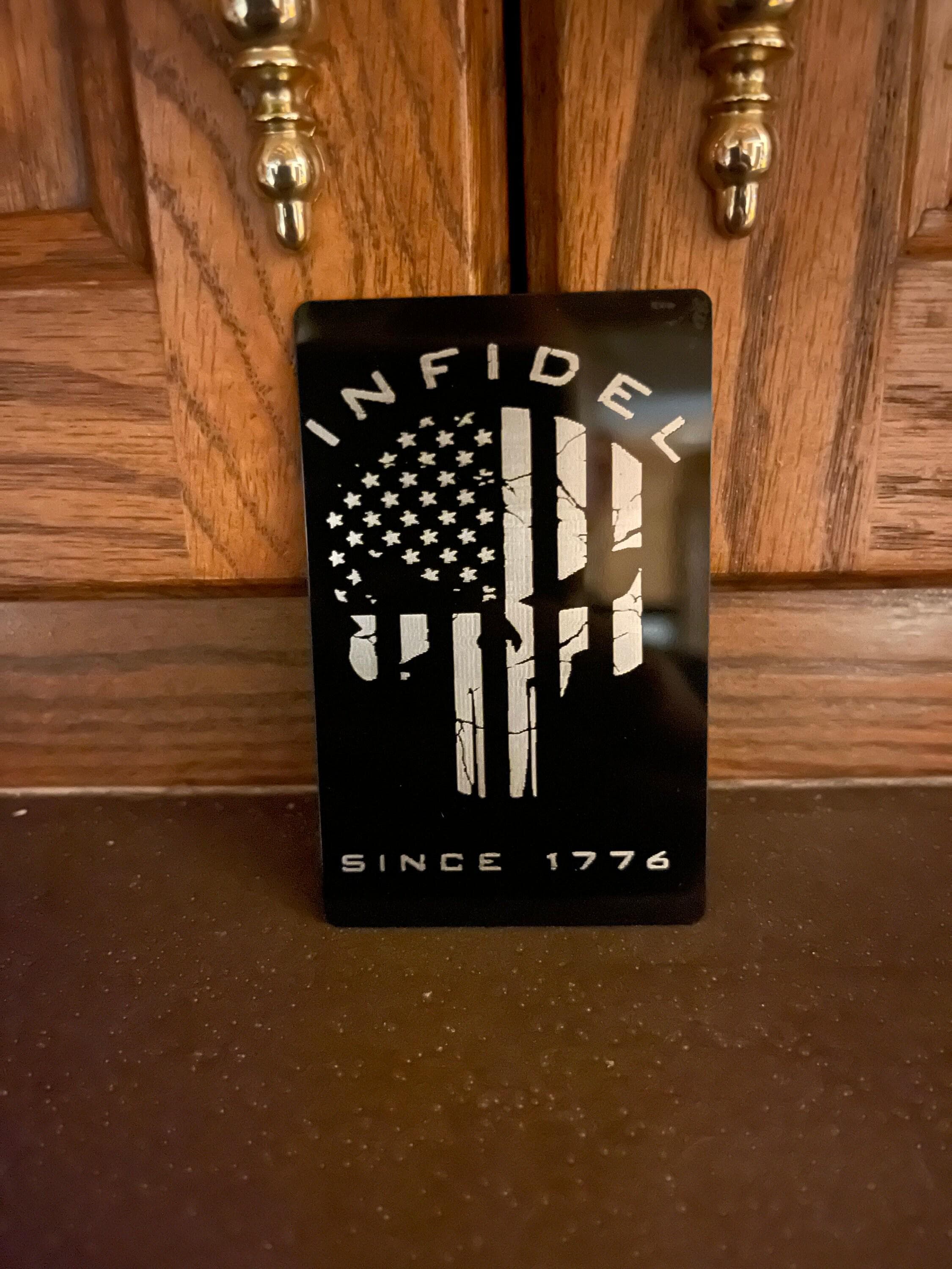 Engraved Encouragement Wallet Card