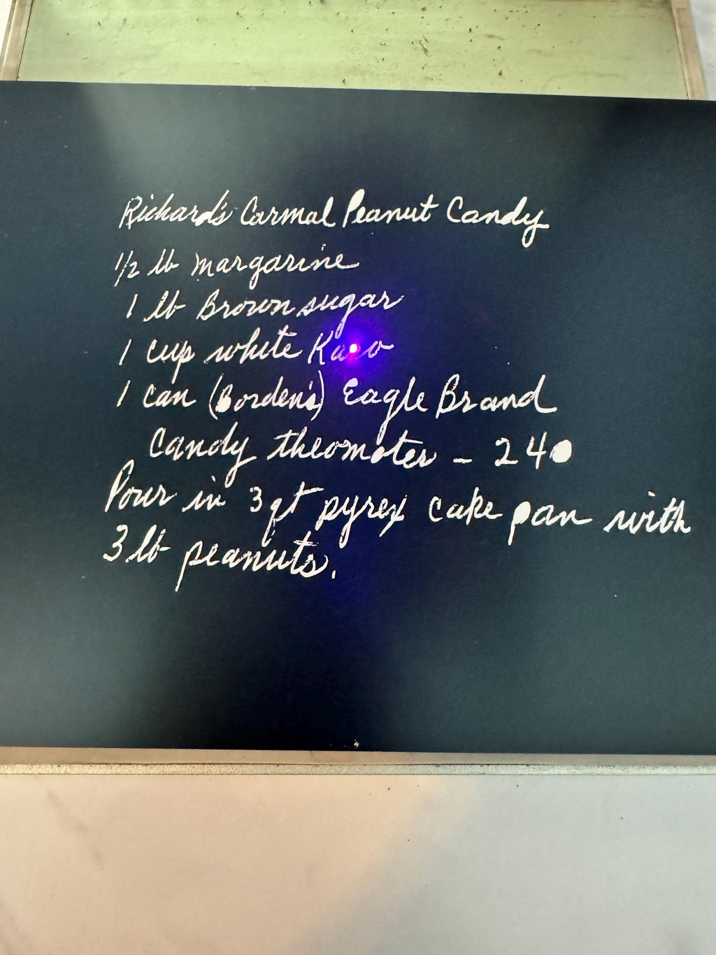 Handwriting Memorial Keepsake Stone